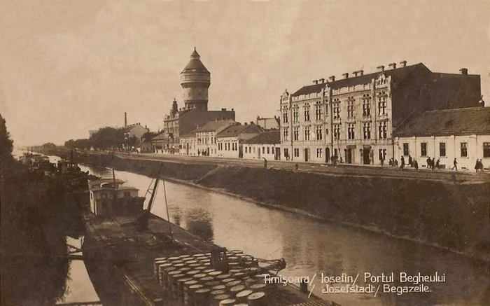 Canalul Bega FOTO arhivă