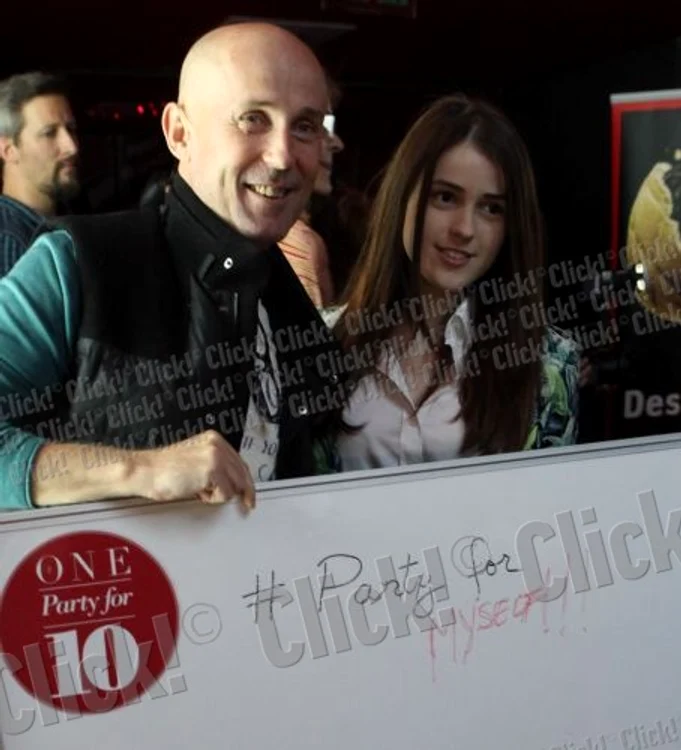 Mugur Mihăescu si fiica sa, Ivona