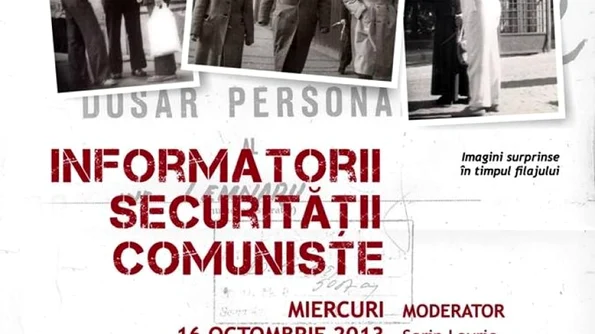 Dezbaterile CSIC: Informatorii Securităţii comuniste jpeg