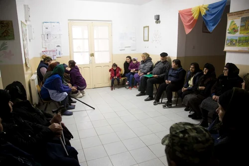 Caravana medicală în satul Tupilaţi din Brăila FOTO Ionuţ Lare