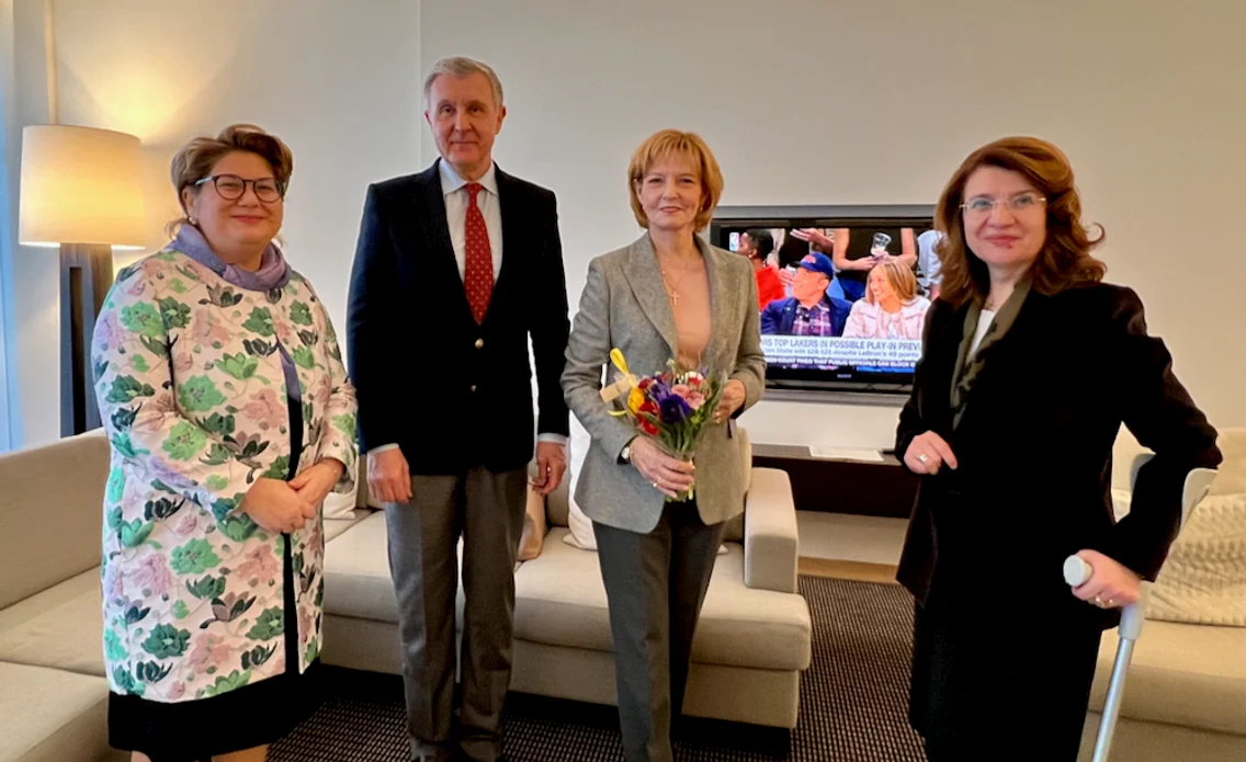 Majestatea Sa Margareta și Principele Radu în Belgia. FOTO: Casa Regală