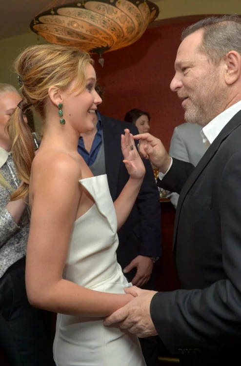 Jennifer Lawrence a susținut că a avut o relație bună cu Harvey și că acesta nu s-a comportat inadecvat cu ea