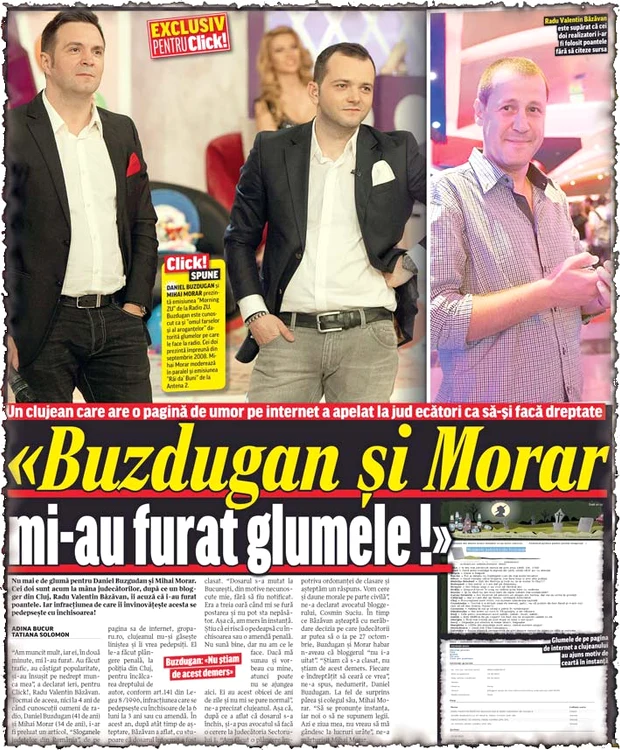 
    Daniel Buzdugan şi Mihai Morar prezintă emisiunea ”Morning ZU” de la Radio ZUfoto: arhiva personală  