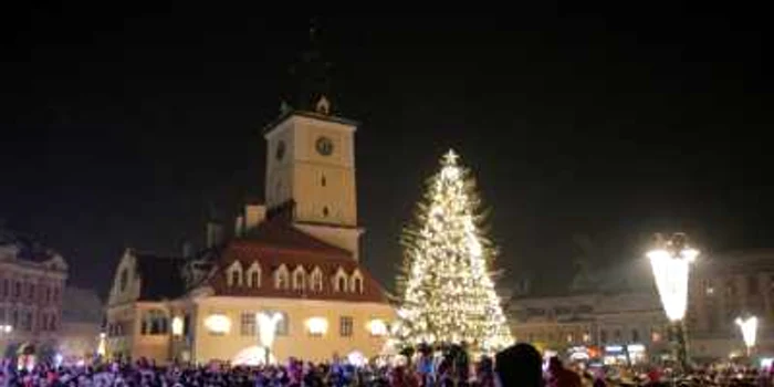 Ca în fiecare an, petrecerea de Revelion va avea loc în Piaţa Sfatului, foto: ADS