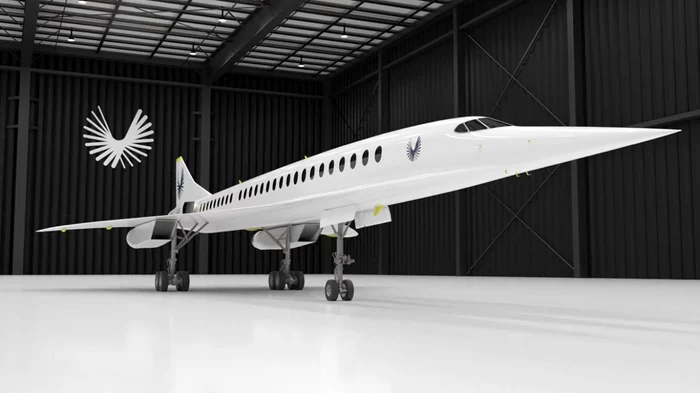 Aeronava Overture, cel mai rapid avion de pasageri din lume. Imagine: Boom Technology Inc. / BoomSupersonic.com