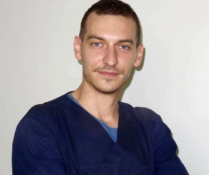 Eugen Țieranu, medicul rezident care l-a operat pe Florin BusuiocFoto Facebook