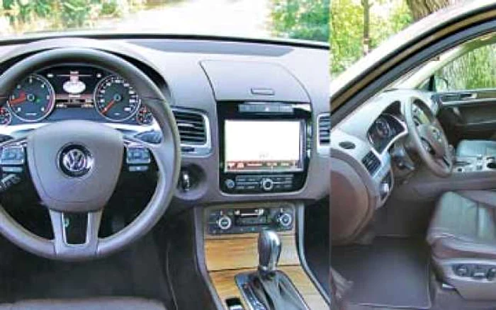 Materialele din interior sunt mai rafinate, bordul are inserţii de lemn, iar spaţiile de stocare sunt multiple