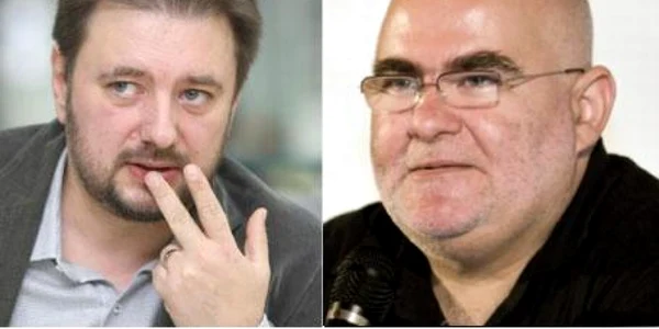 Politologul Cristian Pîrvulescu şi sociologul Alfred Bulai