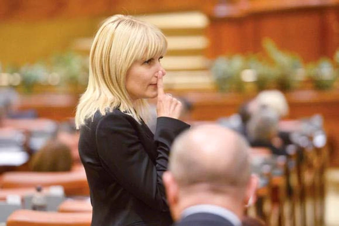 Fetiţa Alinei Sorescu, Carolina, a repetat gestul făcut de Elena UdreaFOTO: Arhiva personală