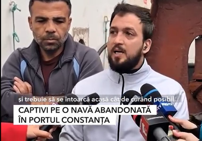 Zece marinari, abandonați de proprietarul navei în Portul Constanța. Nu și-au mai primit salariile de șase luni, doi au probleme de sănătate