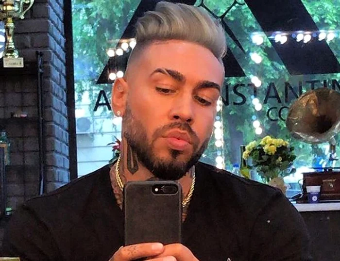 Alex Velea s-a vopsit blond Foto Instagram