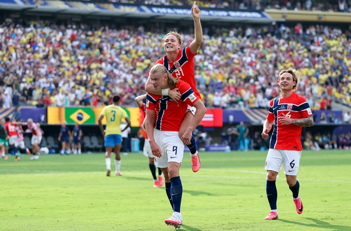 Brazilia-Norvegia, 1-2  Foto/Getty
