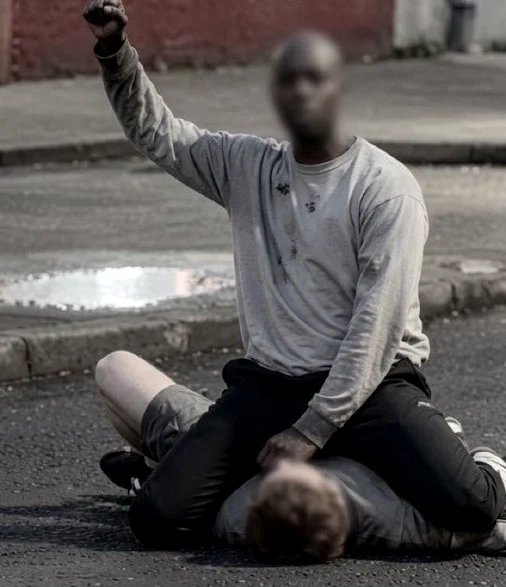 Scene de groază în Belfast FOTO: Captură video