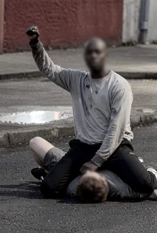 Atac la Belfast / FOTO: Captură video