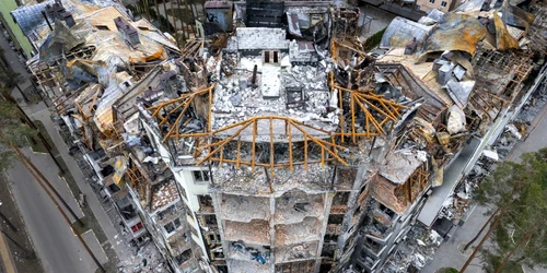 Ziua 55 a războiului Ucraina - Rusia Irpin FOTO Gettyimages