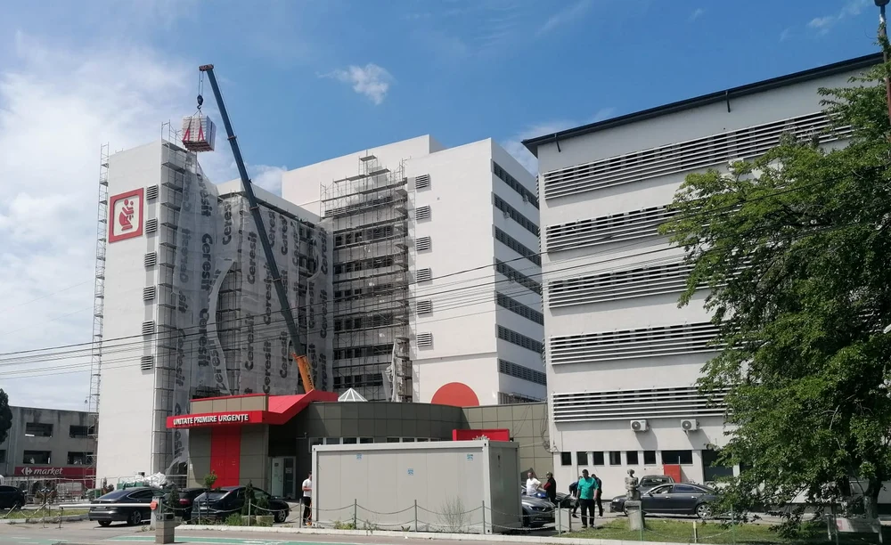 Una dintre fete a fost transportată la SJU Slatina FOTO: arhiva/Alina Mitran