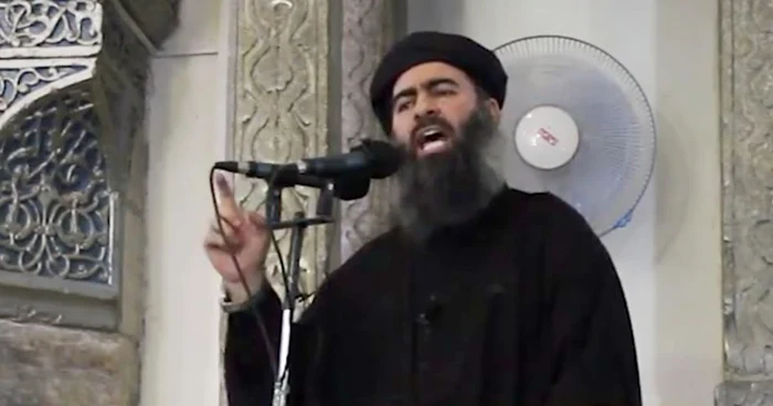 Abu Bakr al-Baghdadi este liderul grupării teroriste Stat Islamic FOTO AP