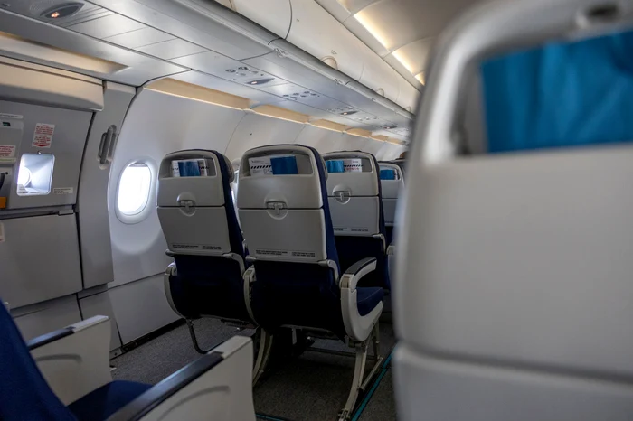 Interiorul unui Airbus A 321 Foto Shutterstock