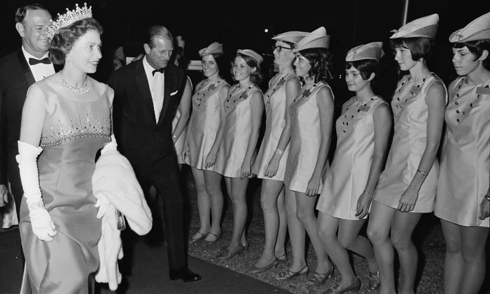 Regina Elisabeta și Prințul Philip în tinerețe, Getty (2) jpg