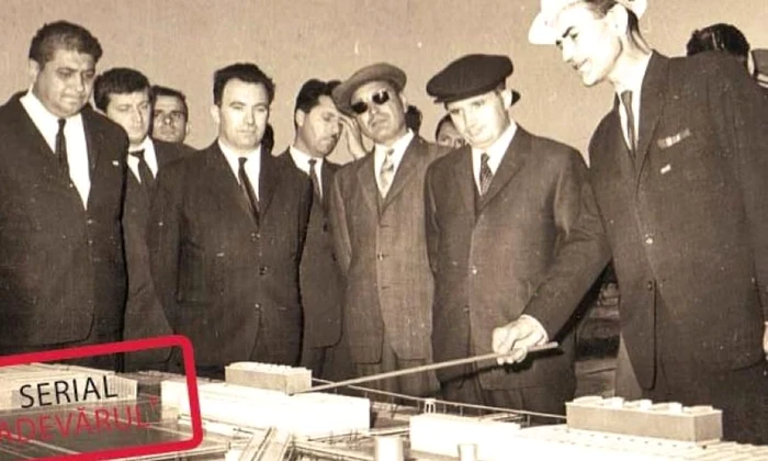 Prima întâlnire de lucru: Ceauşescu şi viitorii colegi, academicienii jpeg