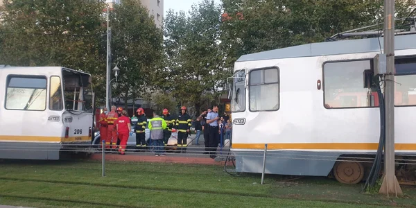 accident tramvai sos giurgiului 30 septembrie Foto ISU B-If