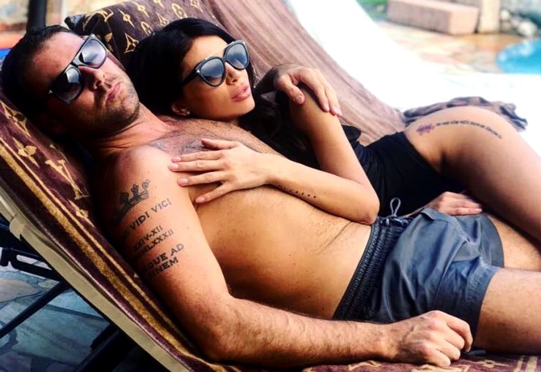 Ana şi Christian, în vacanţă în Italia Foto: arhivă personală