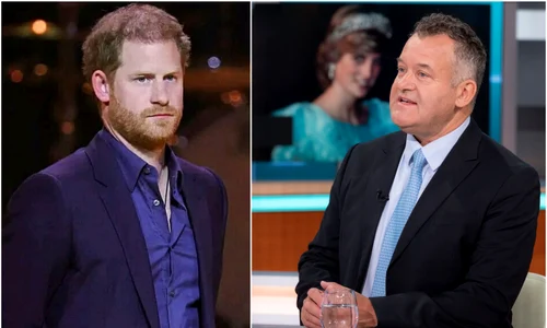 Printul Harry si Paul Burrell, fostul majordom al Printesei Diana jpg