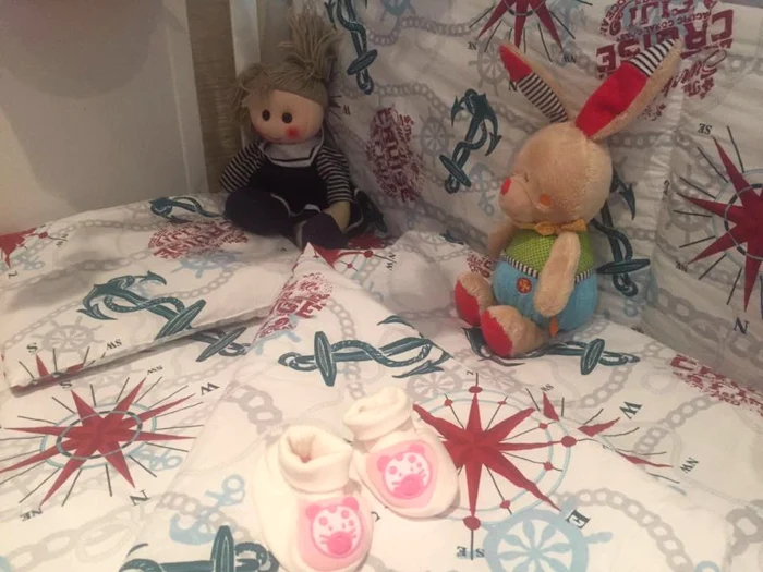 Fiica lui George și a Andreei are totul pregătit în camera ei