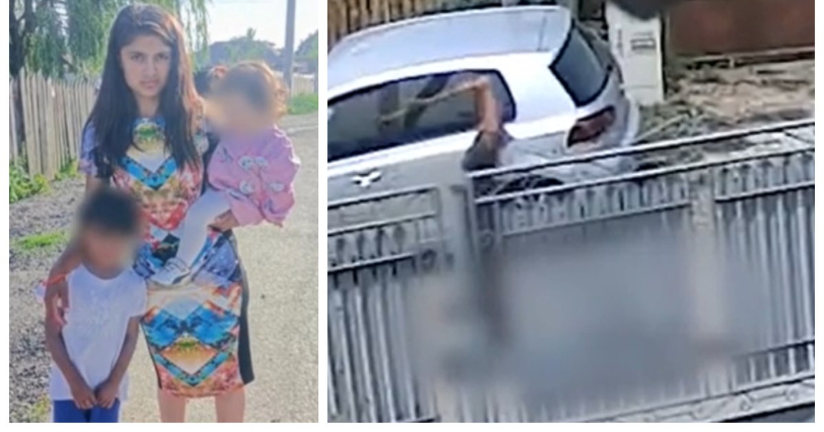 „Venea ăla micu’ alergând: A omorât-o! Mama!”. Camerele de supraveghere au surprins cum a fost ucisă gravida de 22 de ani, cu toporul, în fața copiilor și mamei sale