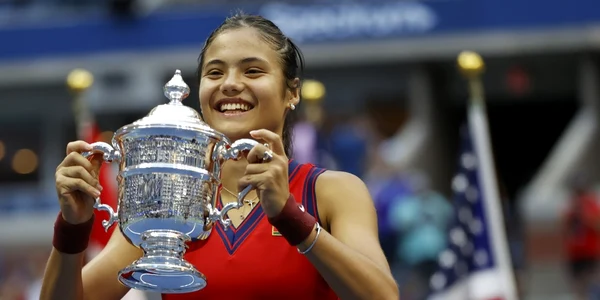 Emma Răducanu - câştigătoare US Open - 11 sep 2021 / FOTO EPA-EFE