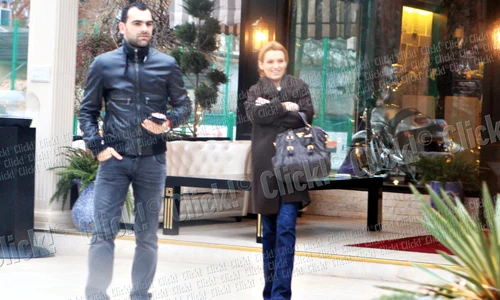 Pleşan şi a invitat soţia, Oana, la un prânz copios jpeg