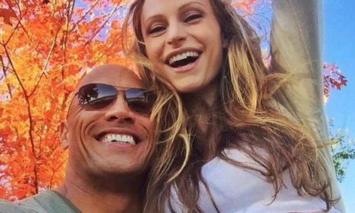 The Rock and Lauren Hashian are expecting a baby girl jpeg