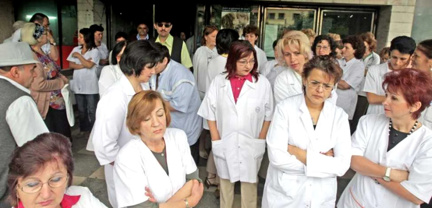 Medicii şi asistenţii vor face grevă generală luni FOTO Arhivă