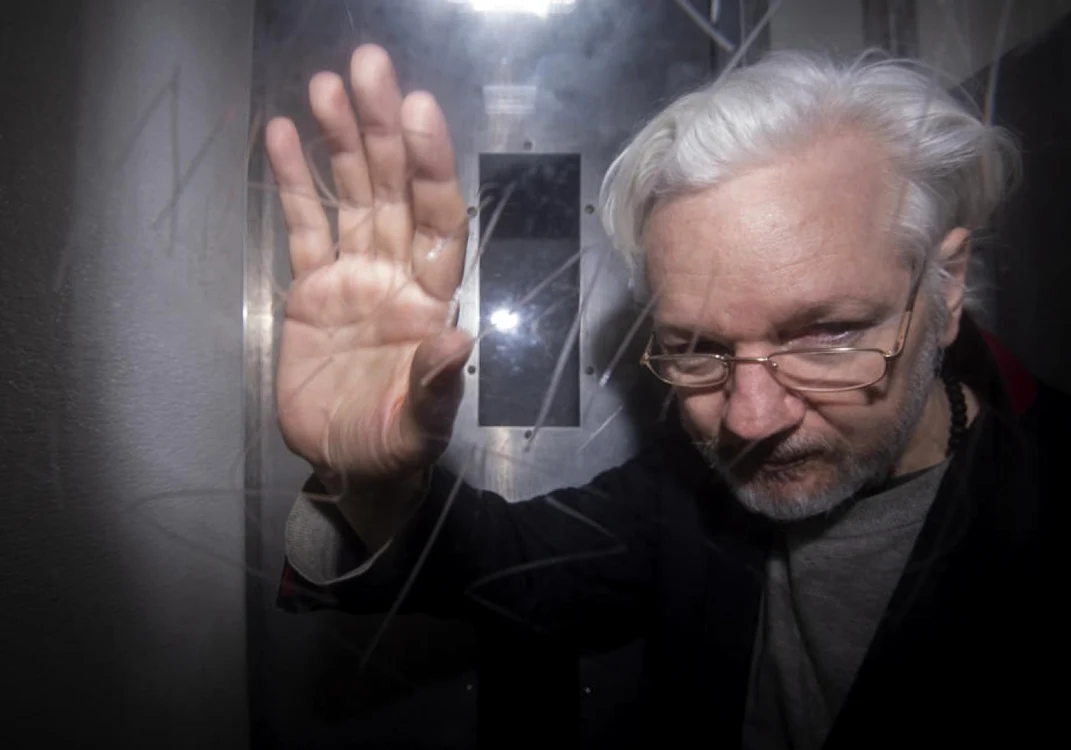 julian assange 13 ianaurie 2020 foto EPA