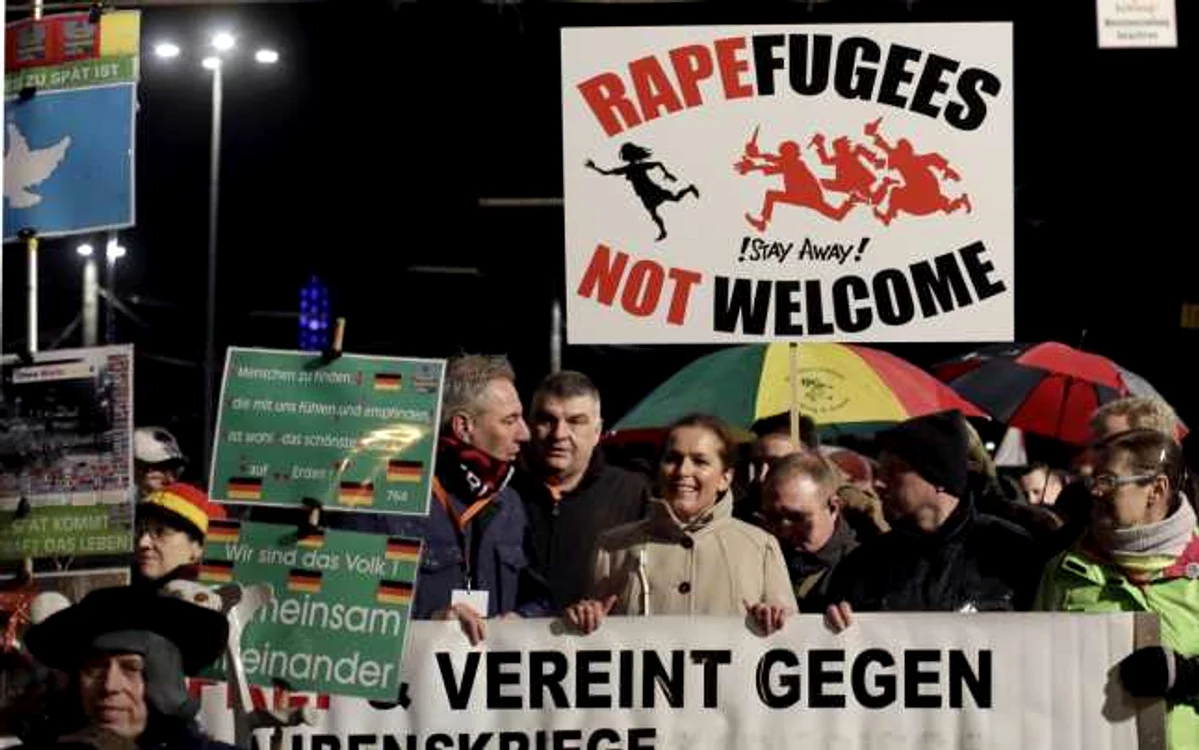 Proteste la Leipzig Foto: AP