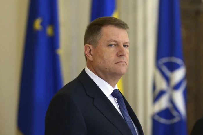 Preşedintele României, Klaus Iohannis. FOTO Mediafax