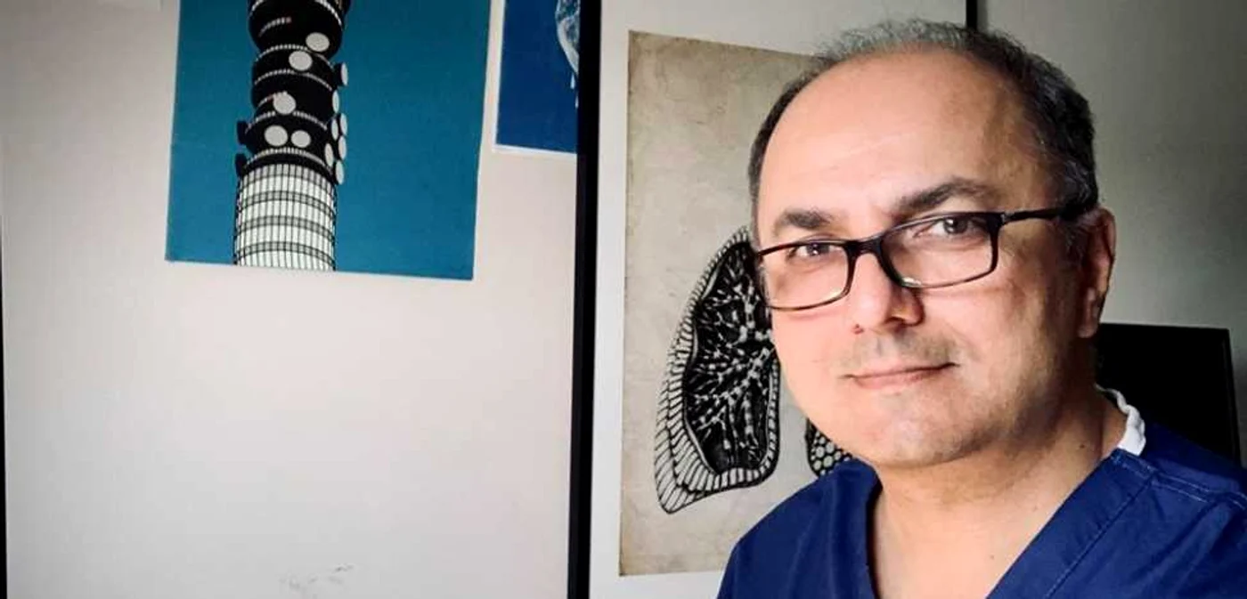 Dr. Tudor Toma, pneumolog FOTO Arhiva personală