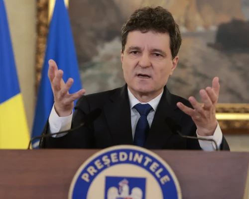 Nicușor Dan susține declarații de presă pe tema sistemului de justiție din România, la Palatul Cotroceni FOTO INQUAM/ George Călin