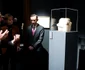 „Sărutul” la expoziția lucrărilor lui Constantin Brâncuși din Timișoara. FOTO: Daniel Angelescu, Casa Majestății Sale