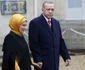 Ceremonie 100 de ani - Armistiţiu - Primul Război Mondial - Paris - Recep Tayyip Erdogan - wife Emine Erdogan / FOTO EPA - EFE / 11 nov 2018