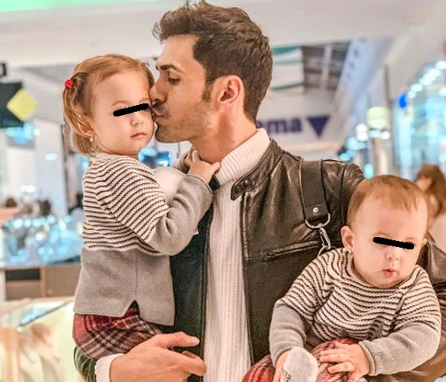 
    George Burcea a ales să publice în mediul online imagini cu fetițele lui, după ce a fost criticat că „le-a abandonat”Foto: Instagram   