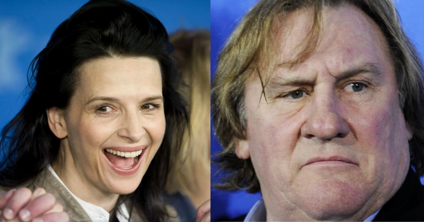 Juliette Binoche s-a împăcat cu Gérard Depardieu