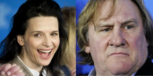 Juliette Binoche s-a împăcat cu Gérard Depardieu