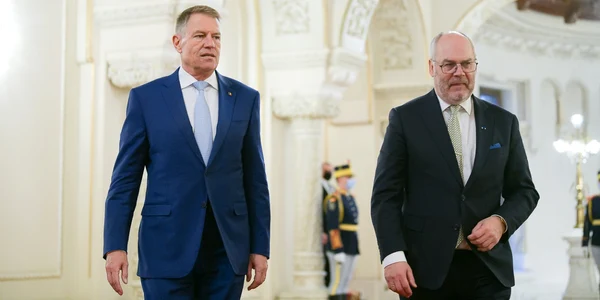 Klaus Iohannis si Alar Karis FOTO Presidency.ro