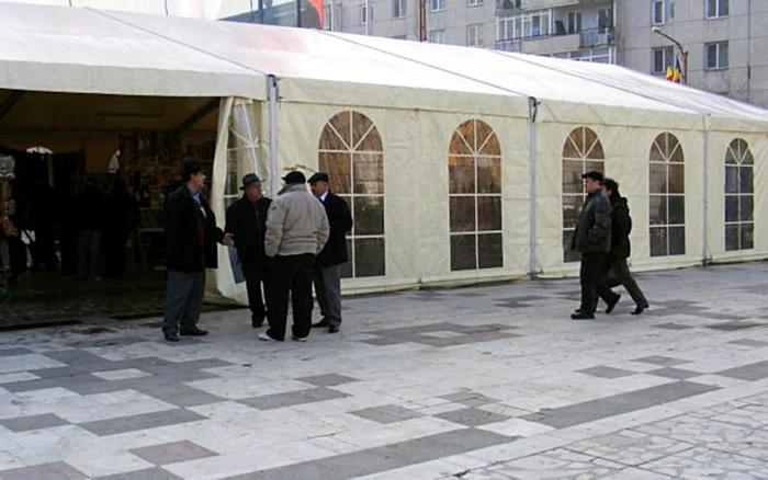 Cortul din Centru va avea 50 de standuri                                                                            FOTO: Arhivă