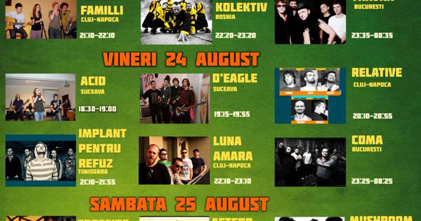 Festival rock la Cetatea Sucevei