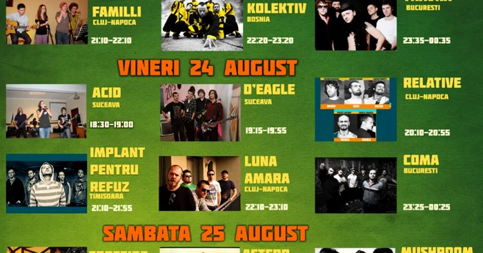 Festival rock la Cetatea Sucevei