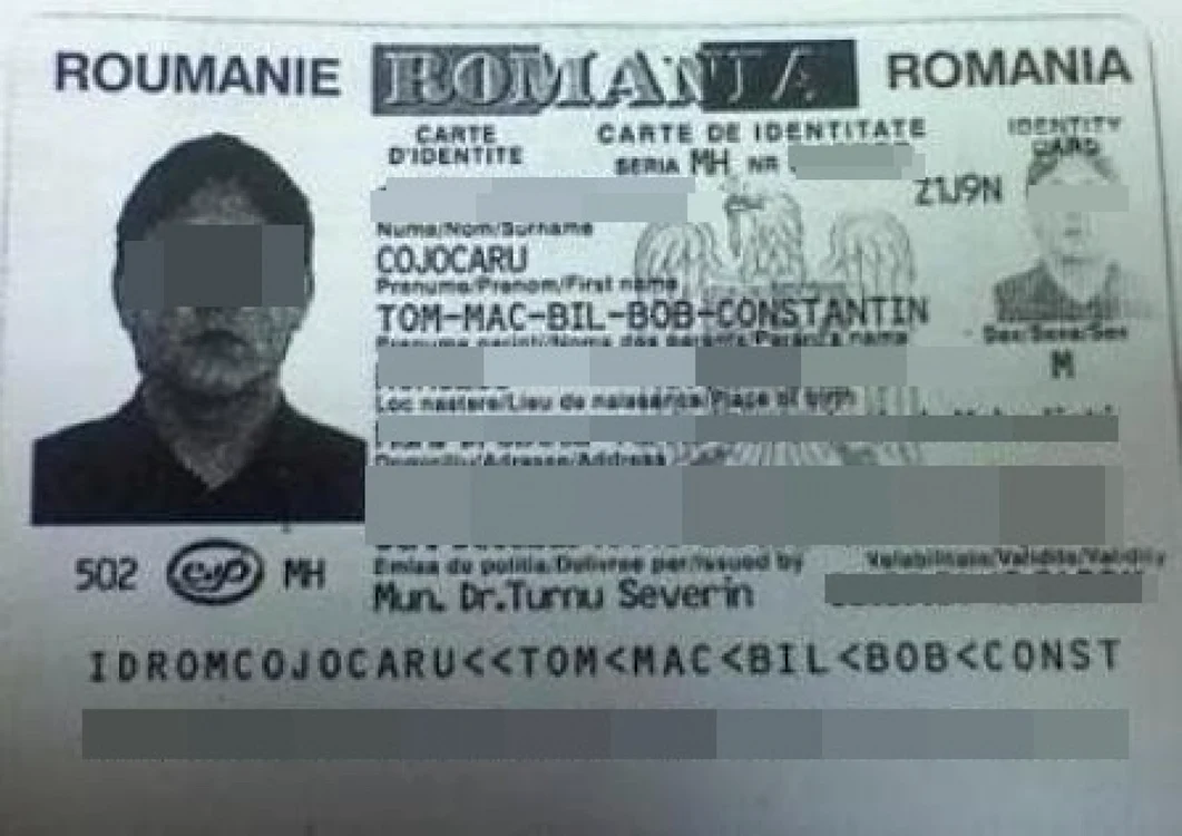 Buletinul lui Tom-Mac-Bil-Bob-Constantin