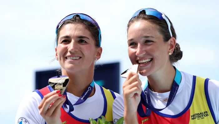 Simona Radiș și Ancuța Bodnar au simțit iar gustul unei medalii la Olimpiadă. Foto Getty images
