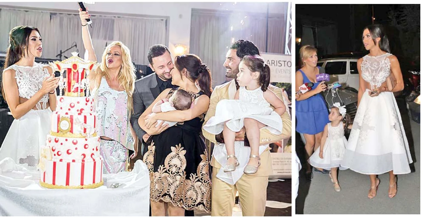 Raluca şi fiica ei au fost  îmbrăcate la fel